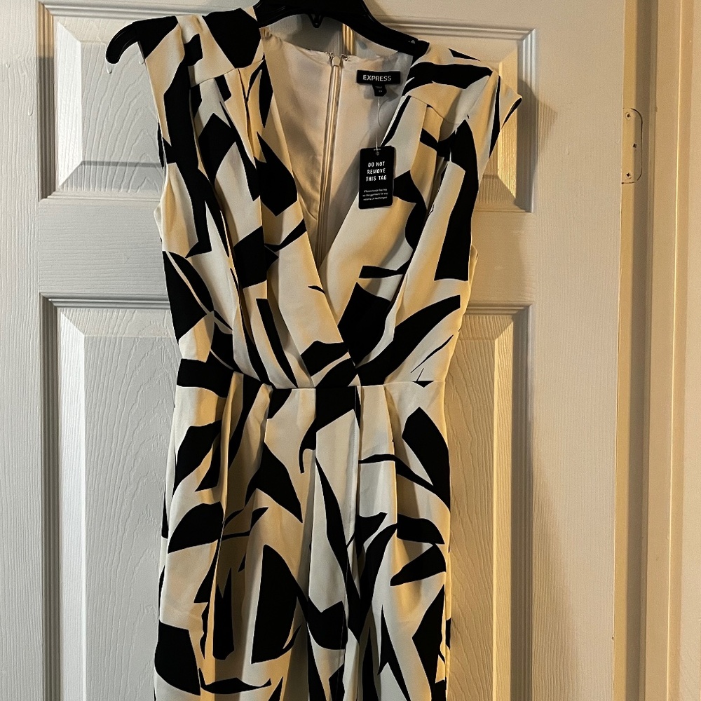 Express Abstract Sheath Dress